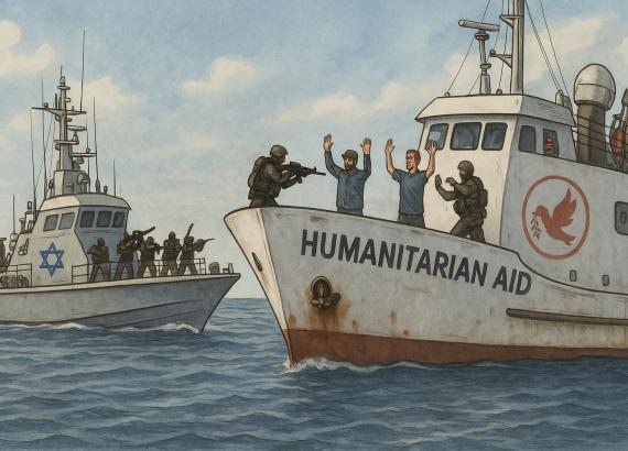 मानवीय सहायताका लागि गाजा जाँदै गरेको पानीजहाज इजरायलद्वारा जफत